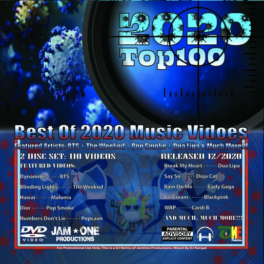 BEST OF 2020 TOP 100 Music Videos